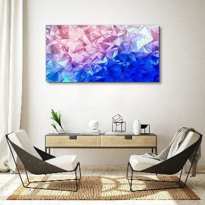 Tableau sur toile « Nuances kaléidoscopiques de glace »