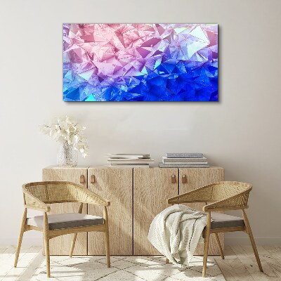 Tableau sur toile « Nuances kaléidoscopiques de glace »