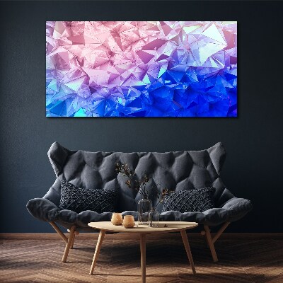 Tableau sur toile « Nuances kaléidoscopiques de glace »