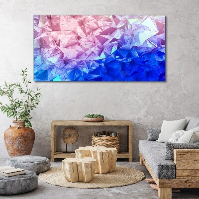 Tableau sur toile « Nuances kaléidoscopiques de glace »