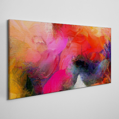 Tableau sur toile Expression colorée de l'abstraction