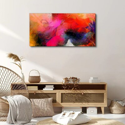 Tableau sur toile Expression colorée de l'abstraction