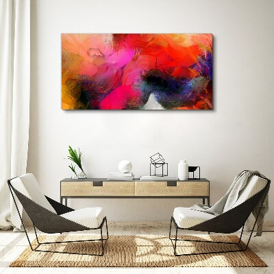 Tableau sur toile Expression colorée de l'abstraction