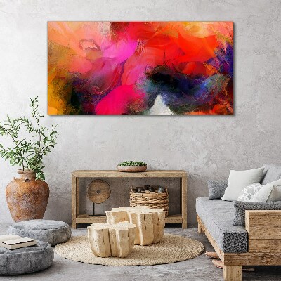 Tableau sur toile Expression colorée de l'abstraction