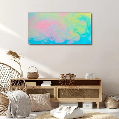 Tableau sur toile Rêves pastel en mouvement