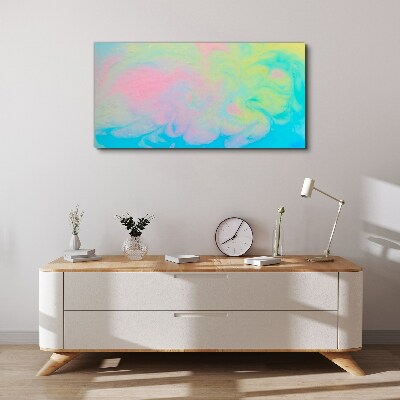 Tableau sur toile Rêves pastel en mouvement