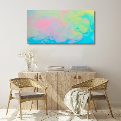 Tableau sur toile Rêves pastel en mouvement