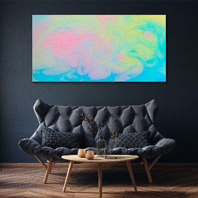 Tableau sur toile Rêves pastel en mouvement