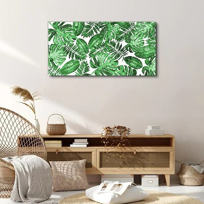Tableau toile imprimée Jungle verte