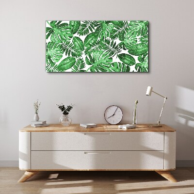 Tableau toile imprimée Jungle verte