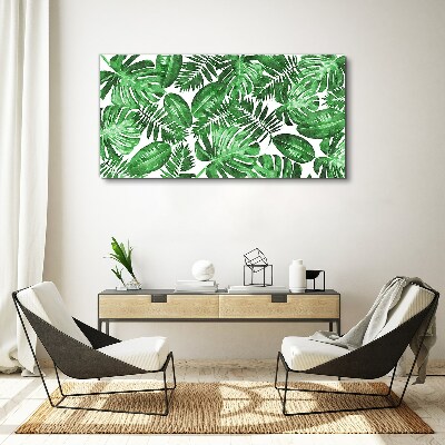 Tableau toile imprimée Jungle verte