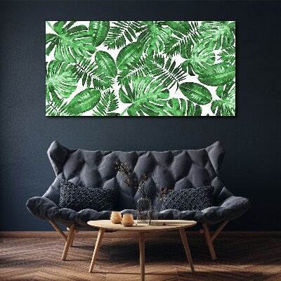 Tableau toile imprimée Jungle verte