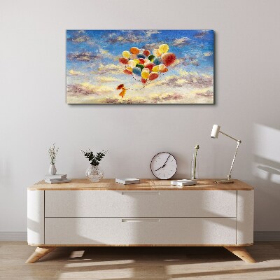 Tableau imprimé sur toile Rêves dans les nuages