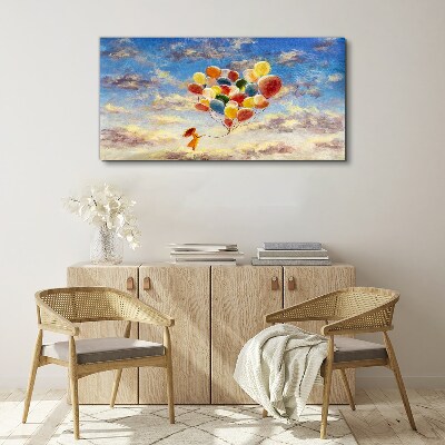 Tableau imprimé sur toile Rêves dans les nuages