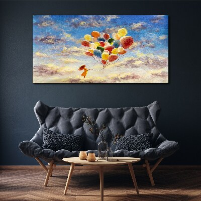 Tableau imprimé sur toile Rêves dans les nuages