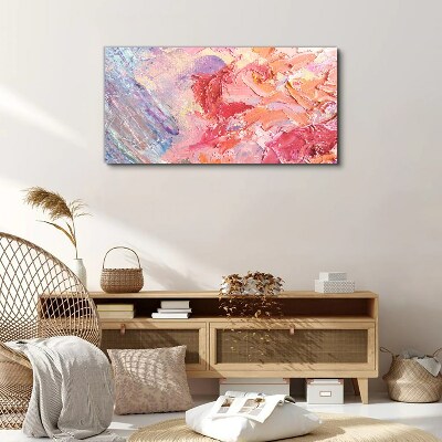 Tableau sur toile Émotions pastel en mouvement