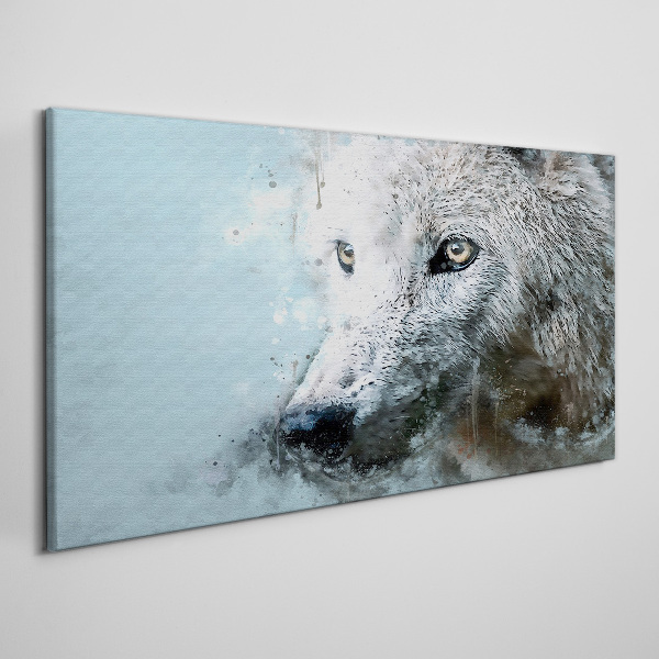Tableau imprimé sur toile Le secret du loup