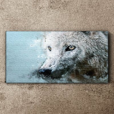 Tableau imprimé sur toile Le secret du loup