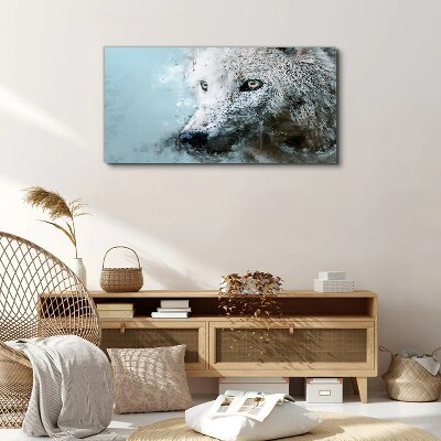 Tableau imprimé sur toile Le secret du loup