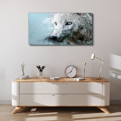 Tableau imprimé sur toile Le secret du loup