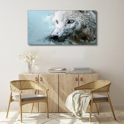 Tableau imprimé sur toile Le secret du loup