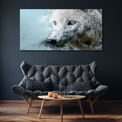 Tableau imprimé sur toile Le secret du loup