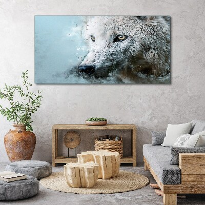 Tableau imprimé sur toile Le secret du loup