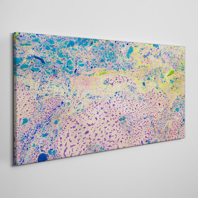 Tableau sur toile Le chaos coloré de l'abstraction