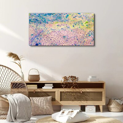 Tableau sur toile Le chaos coloré de l'abstraction