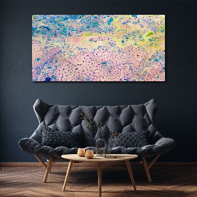 Tableau sur toile Le chaos coloré de l'abstraction