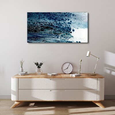 Tableau imprimé sur toile Bulles de l'océan