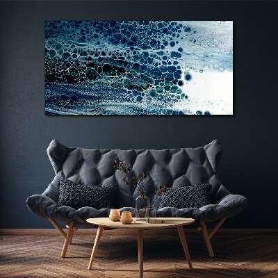 Tableau imprimé sur toile Bulles de l'océan