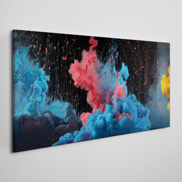 Tableau sur toile Expression de nuages colorés