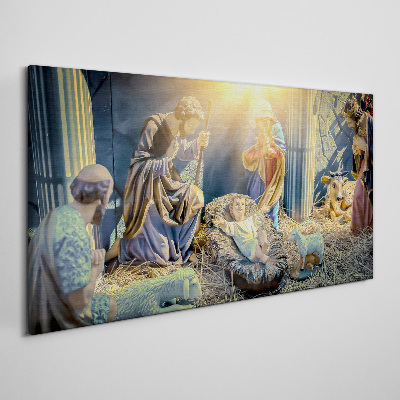 Tableau sur toile Crèche de Jésus