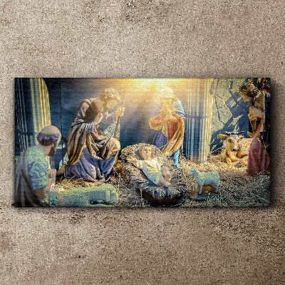 Tableau sur toile Crèche de Jésus