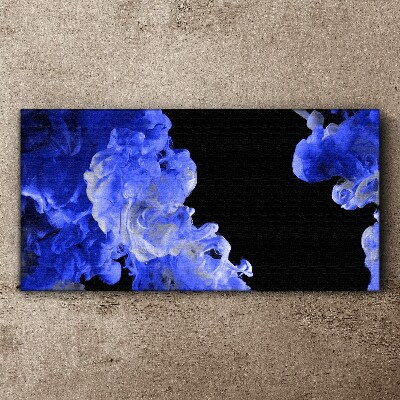 Tableau sur toile Ciel avec des nuages bleus