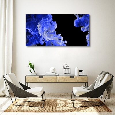 Tableau sur toile Ciel avec des nuages bleus