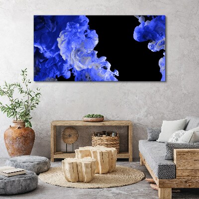 Tableau sur toile Ciel avec des nuages bleus