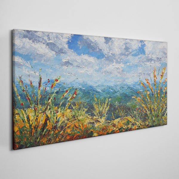Tableau sur toile Paysages d'été aux couleurs de la nature