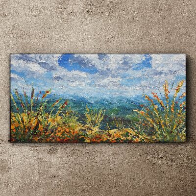 Tableau sur toile Paysages d'été aux couleurs de la nature