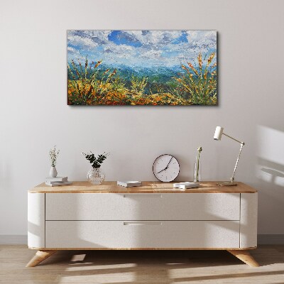 Tableau sur toile Paysages d'été aux couleurs de la nature