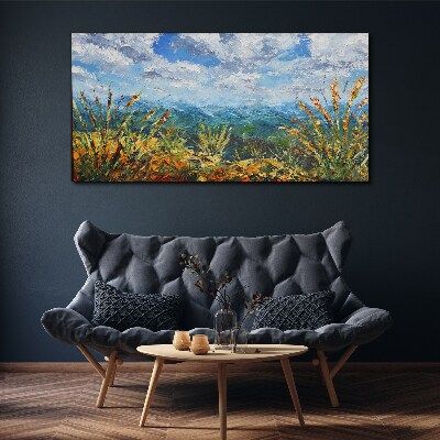 Tableau sur toile Paysages d'été aux couleurs de la nature