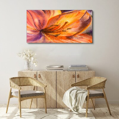 Tableau imprimé sur toile Ravissement floral