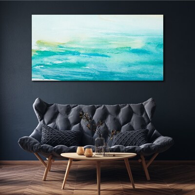 Tableau toile imprimée Nuances tranquilles de la mer