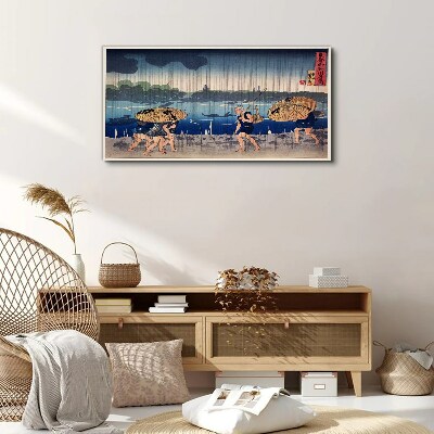 Tableau sur toile Paysage japonais traditionnel