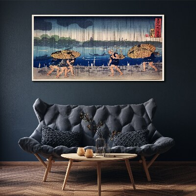 Tableau sur toile Paysage japonais traditionnel