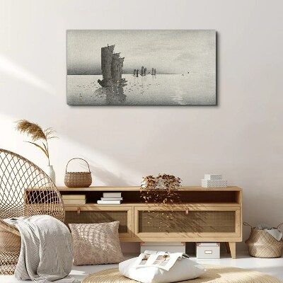 Tableau sur toile Un voyage paisible sur les eaux
