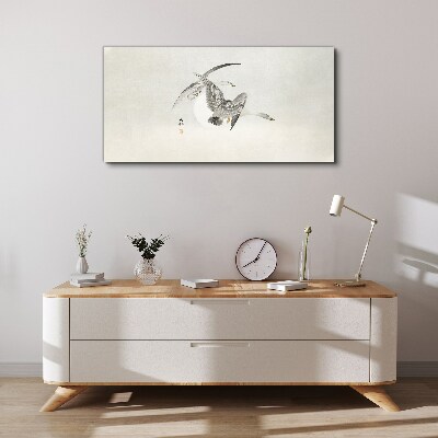 Tableau toile imprimée Le vol des oies sauvages