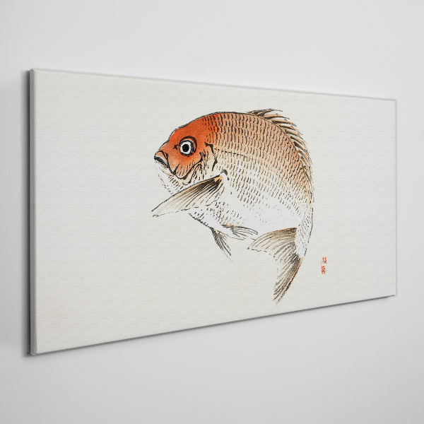 Tableau sur toile Poissons aux nuances délicates
