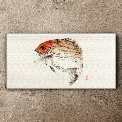 Tableau sur toile Poissons aux nuances délicates